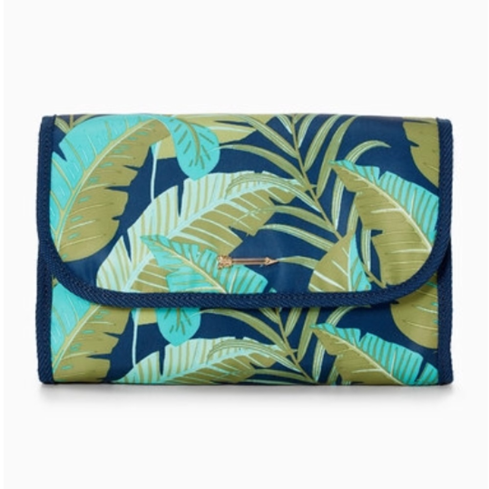 Stella & Dot Hang-On Botanical Cosmetic Bag
